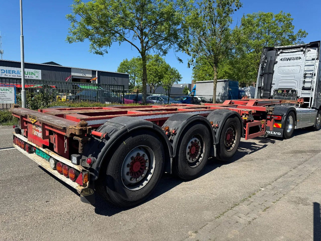 Broshuis 3 UCC-39/45 EU - 3 AXLE SAF + LIFTING AXLE - Semirremolque portacontenedore/ Intercambiable: foto 2 Broshuis 3 UCC-39/45 EU - 3 AXLE SAF + LIFTING AXLE - Semirremolque portacontenedore/ Intercambiable: foto 2