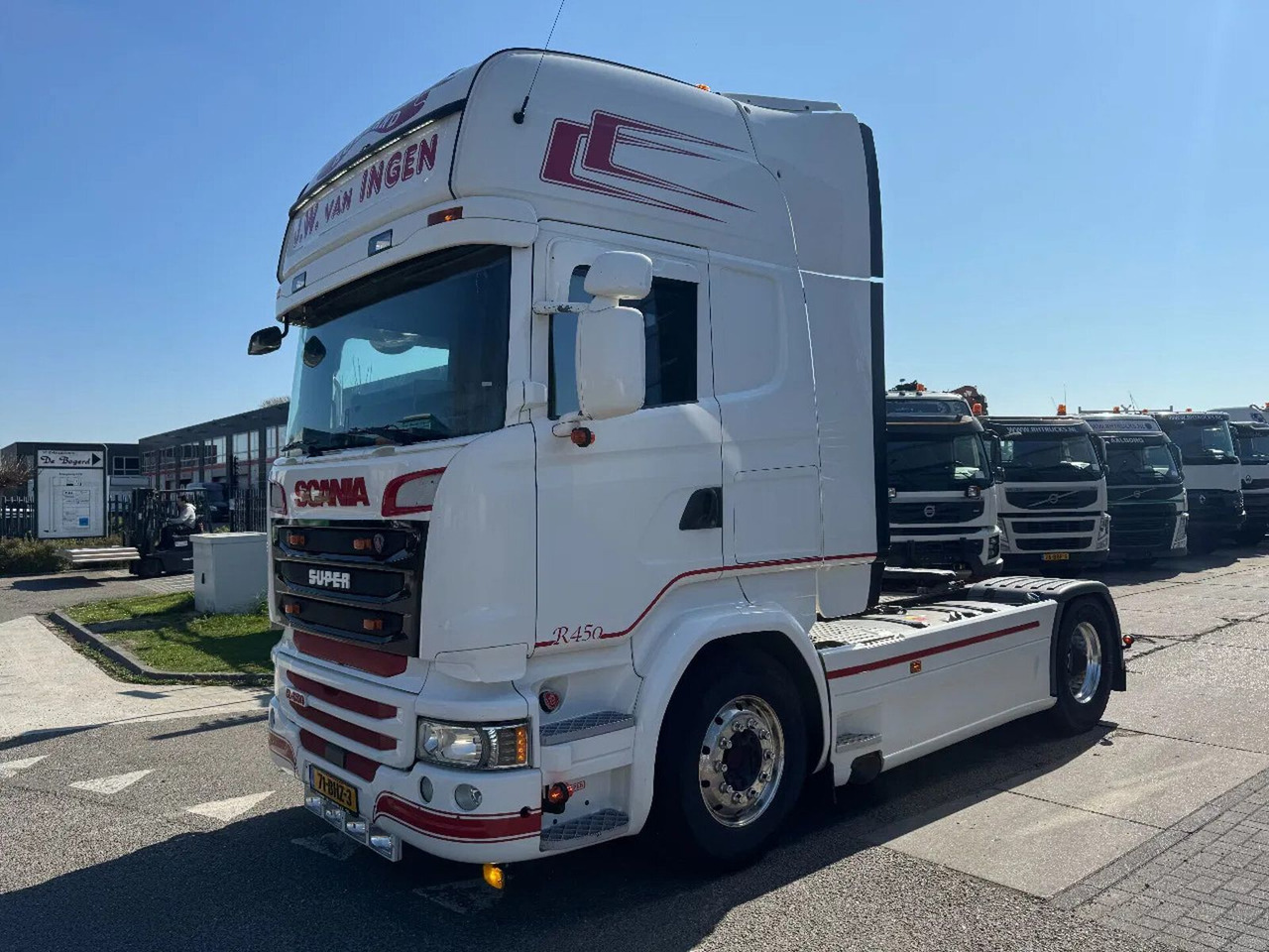Scania R450 4X2 EURO 6 RETARDER SKIRTS TÜV TILL 01-2026 - Cabeza tractora: foto 1 Scania R450 4X2 EURO 6 RETARDER SKIRTS TÜV TILL 01-2026 - Cabeza tractora: foto 1
