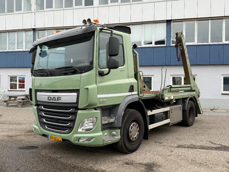Camión portacontenedor de cadenas DAF CF 290 4X2 EURO 6 + MULTILIFT SKIPLOADER (HIAB): foto 7