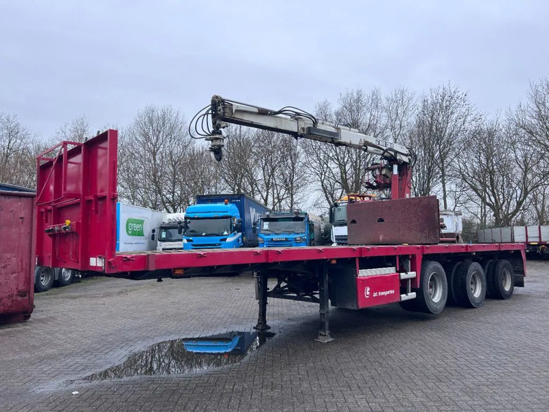 Floor HIAB ROLLER 130R - Semirremolque plataforma/ Caja abierta: foto 1 Floor HIAB ROLLER 130R - Semirremolque plataforma/ Caja abierta: foto 1