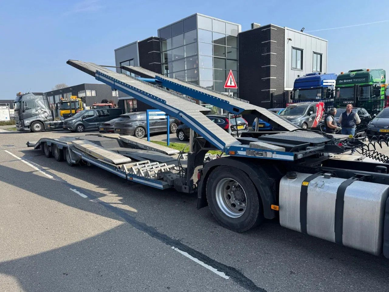 GS Meppel 3 AXLE - TRUCKTRANSPORTER - Semirremolque portavehículos: foto 1 GS Meppel 3 AXLE - TRUCKTRANSPORTER - Semirremolque portavehículos: foto 1