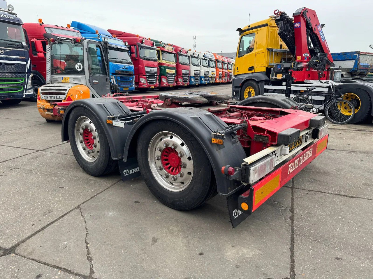Krone ZZ 2X SAF AXLE UITSCHUIFBARE AANSLUITING - Remolque dolly: foto 3 Krone ZZ 2X SAF AXLE UITSCHUIFBARE AANSLUITING - Remolque dolly: foto 3