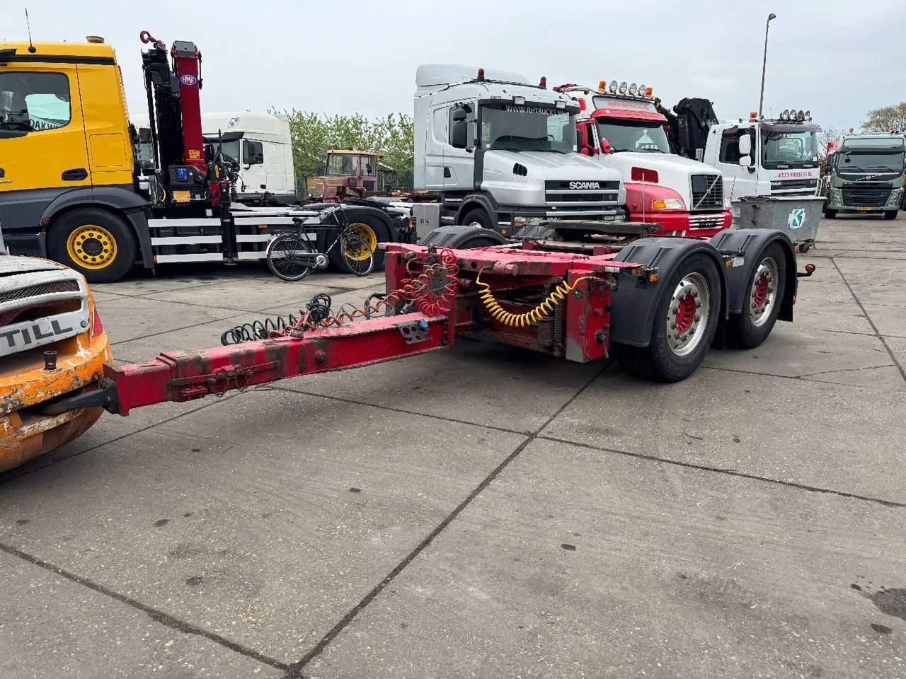 Krone ZZ 2X SAF AXLE UITSCHUIFBARE AANSLUITING - Remolque dolly: foto 2 Krone ZZ 2X SAF AXLE UITSCHUIFBARE AANSLUITING - Remolque dolly: foto 2