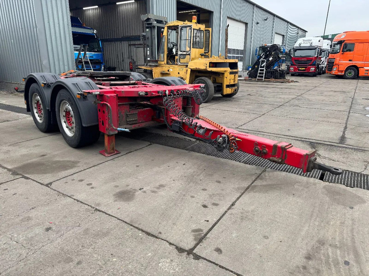Krone ZZ 2X SAF AXLE UITSCHUIFBARE AANSLUITING - Remolque dolly: foto 3 Krone ZZ 2X SAF AXLE UITSCHUIFBARE AANSLUITING - Remolque dolly: foto 3