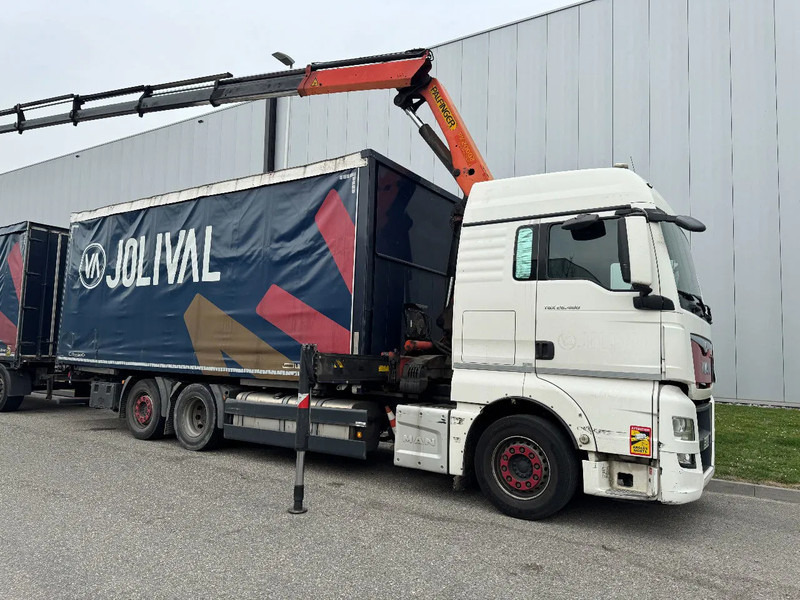 MAN TGX 26.480 6X2 - EURO 6 + PALFINGER PK20002 + REMOTE + LIFTING AXLE - Camión grúa: foto 2 MAN TGX 26.480 6X2 - EURO 6 + PALFINGER PK20002 + REMOTE + LIFTING AXLE - Camión grúa: foto 2