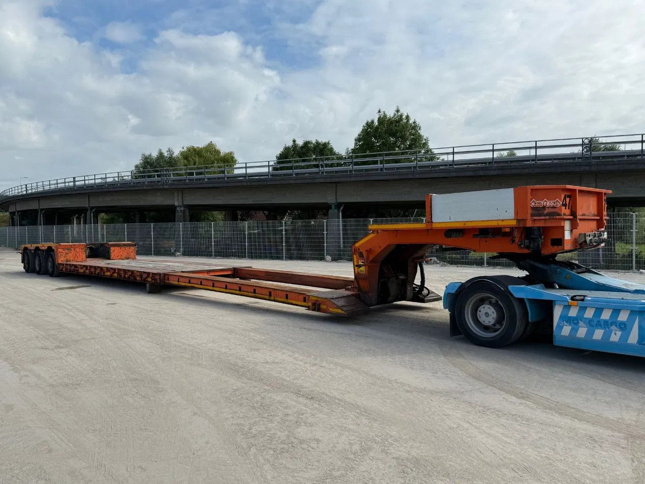 Nooteboom EURO-59-03 P 5,3 METER EXTANDABLE 3X STEERING - Semirremolque góndola rebajadas: foto 1 Nooteboom EURO-59-03 P 5,3 METER EXTANDABLE 3X STEERING - Semirremolque góndola rebajadas: foto 1