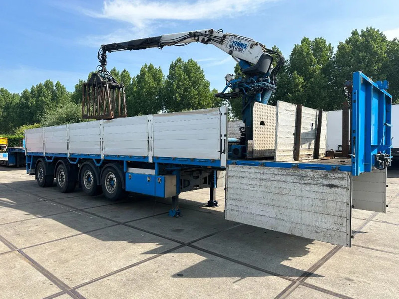 Pacton 4 X 4 ASSIGE MET KENNIS 14000 ROLLER KRAAN - Semirremolque plataforma/ Caja abierta: foto 4 Pacton 4 X 4 ASSIGE MET KENNIS 14000 ROLLER KRAAN - Semirremolque plataforma/ Caja abierta: foto 4