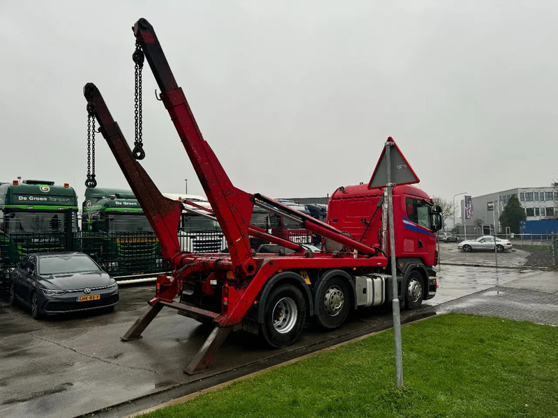 Scania R420 6X2 MULTILIFT SLT 180 - Camión portacontenedor de cadenas: foto 4 Scania R420 6X2 MULTILIFT SLT 180 - Camión portacontenedor de cadenas: foto 4