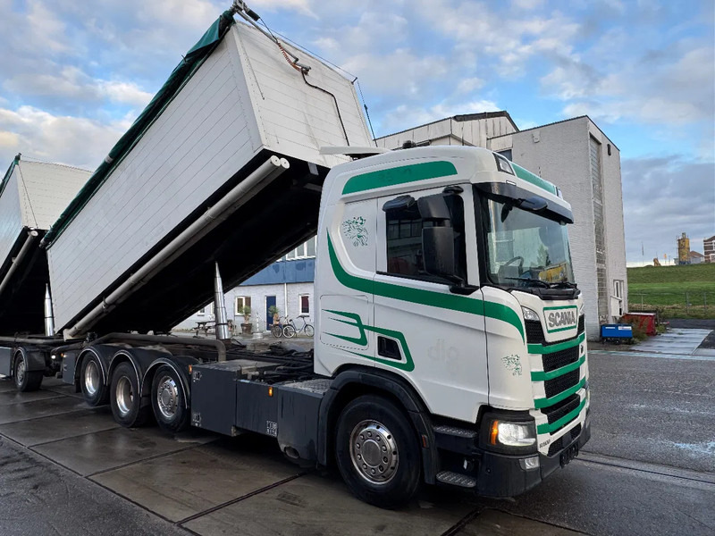 Camión volquete Scania R500 NGS 8X2 EURO 6 + NBS HANGER KIPPER: foto 8