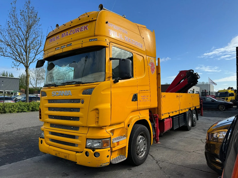 Camión caja abierta, Camión grúa Scania R500 V8 6X2 EURO 5 + HIAB 377EP-4XS + REMOTE CONTROL + RETARDER: foto 10