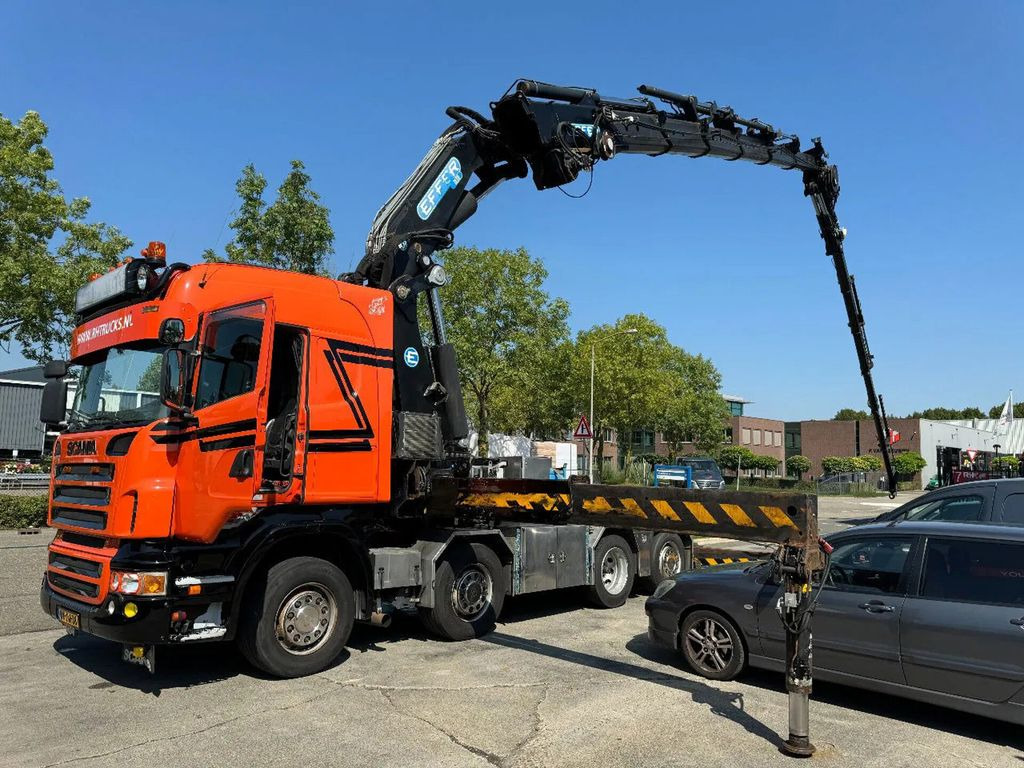 Scania R560 V8 8X2 + EFFER CRANE 1550 6S + FLYJIP 6XHYD - Camión grúa: foto 2 Scania R560 V8 8X2 + EFFER CRANE 1550 6S + FLYJIP 6XHYD - Camión grúa: foto 2
