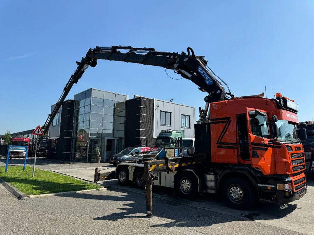 Scania R560 V8 8X2 + EFFER CRANE 1550 6S + FLYJIP 6XHYD - Camión grúa: foto 4 Scania R560 V8 8X2 + EFFER CRANE 1550 6S + FLYJIP 6XHYD - Camión grúa: foto 4