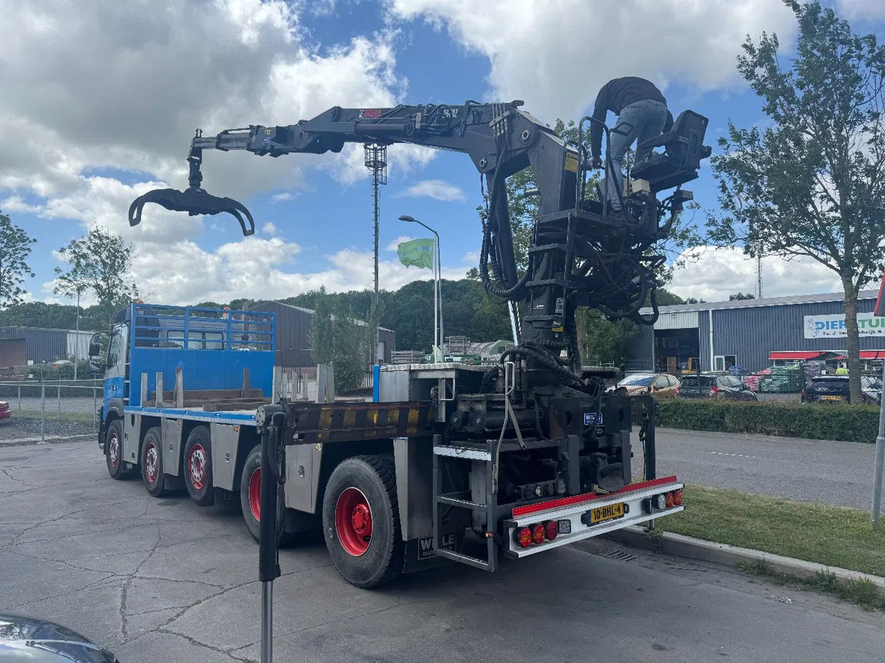 Volvo FMX 460 10X4 HIAB J2640ZT + HULTDINS GRIJPER HUB - Camión caja abierta, Camión grúa: foto 5 Volvo FMX 460 10X4 HIAB J2640ZT + HULTDINS GRIJPER HUB - Camión caja abierta, Camión grúa: foto 5