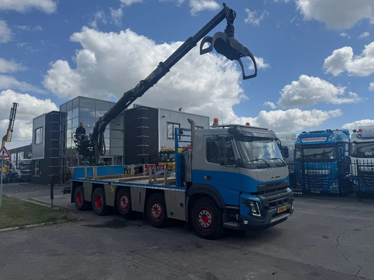 Volvo FMX 460 10X4 HIAB J2640ZT + HULTDINS GRIJPER HUB - Camión caja abierta, Camión grúa: foto 3 Volvo FMX 460 10X4 HIAB J2640ZT + HULTDINS GRIJPER HUB - Camión caja abierta, Camión grúa: foto 3