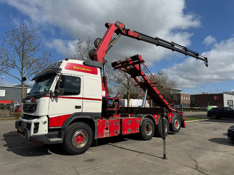 Volvo FMX 500 8X4 - EURO 5 + HMF 2420-K5 + REMOTE + CABLELIFT TIPPER - Camión grúa: foto 2 Volvo FMX 500 8X4 - EURO 5 + HMF 2420-K5 + REMOTE + CABLELIFT TIPPER - Camión grúa: foto 2