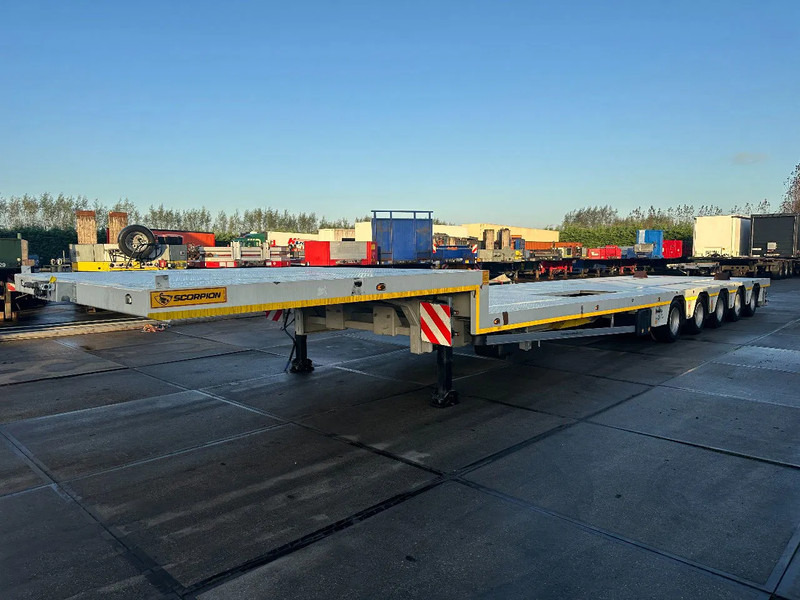 Semirremolque góndola rebajadas scorpion NEW 5 AXLE 78 TON: foto 1