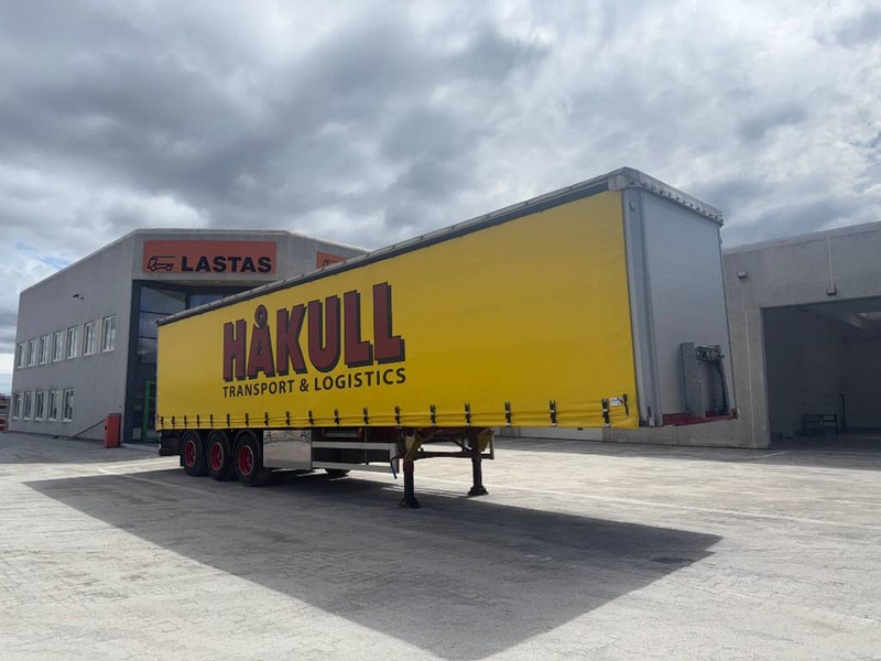 DANSON 3-axle Curtainsider/Planenauflieger/Gardintrailer - Semirremolque lona: foto 1 DANSON 3-axle Curtainsider/Planenauflieger/Gardintrailer - Semirremolque lona: foto 1