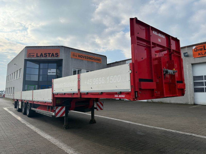 KEL-BERG 3-axle Stepdeck/Tiefbettauflieger/Nedbygget - Semirremolque góndola rebajadas: foto 1 KEL-BERG 3-axle Stepdeck/Tiefbettauflieger/Nedbygget - Semirremolque góndola rebajadas: foto 1