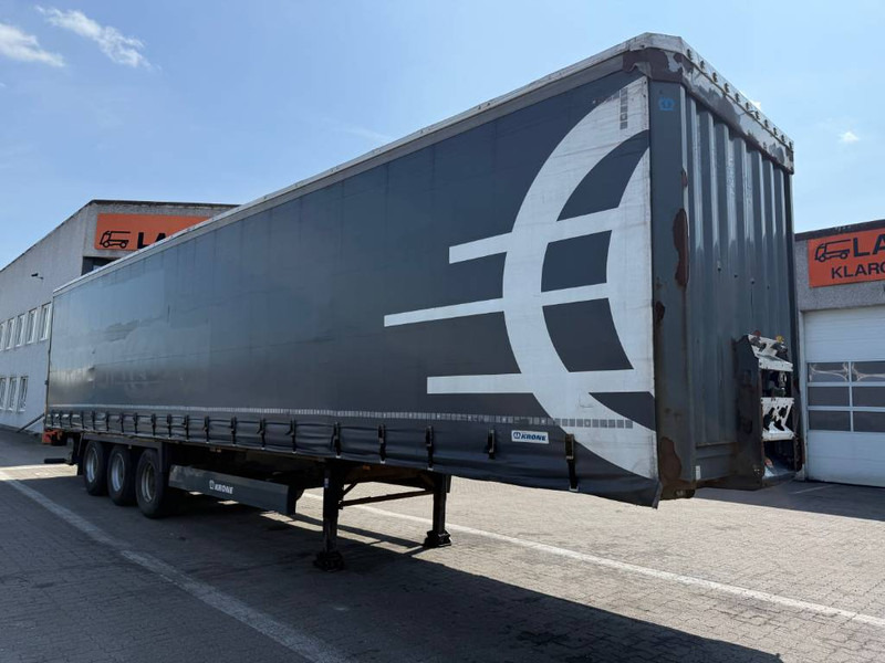 Semirremolque lona Krone 3-axle Curtainsider/Planenauflieger/Gardintrailer: foto 1