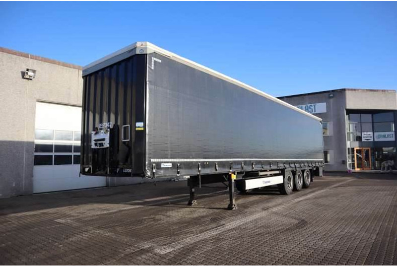 Krone 3-axle Curtainsider/Planenauflieger/Gardintrailer - Semirremolque lona: foto 1 Krone 3-axle Curtainsider/Planenauflieger/Gardintrailer - Semirremolque lona: foto 1