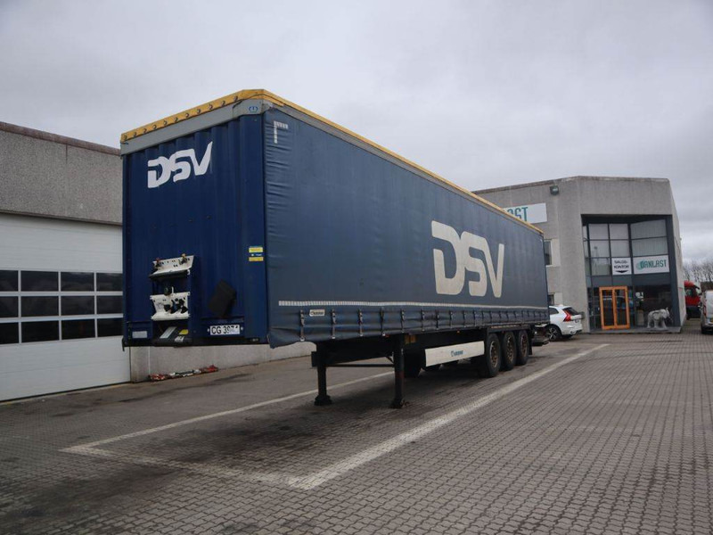 Krone 3 axle curtainside trailer - Semirremolque lona: foto 1 Krone 3 axle curtainside trailer - Semirremolque lona: foto 1