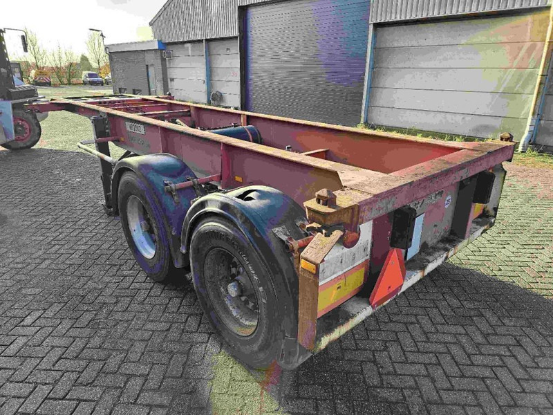 Semirremolque portacontenedore/ Intercambiable Contar 20FT - BPW - DRUM - Steelspring: foto 7