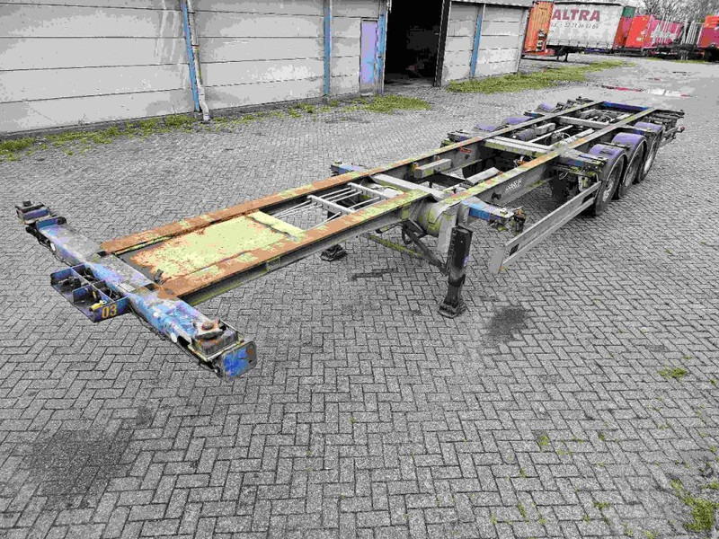 Pacton BPW - DRUM - Semirremolque portacontenedore/ Intercambiable: foto 1 Pacton BPW - DRUM - Semirremolque portacontenedore/ Intercambiable: foto 1