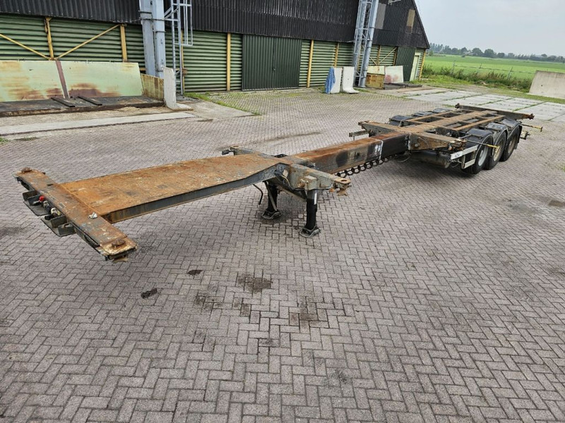 Pacton MFCC Multi - Lifting axle - 2x20FT / 40FTHC / 45FTHC - Semirremolque portacontenedore/ Intercambiable: foto 2 Pacton MFCC Multi - Lifting axle - 2x20FT / 40FTHC / 45FTHC - Semirremolque portacontenedore/ Intercambiable: foto 2
