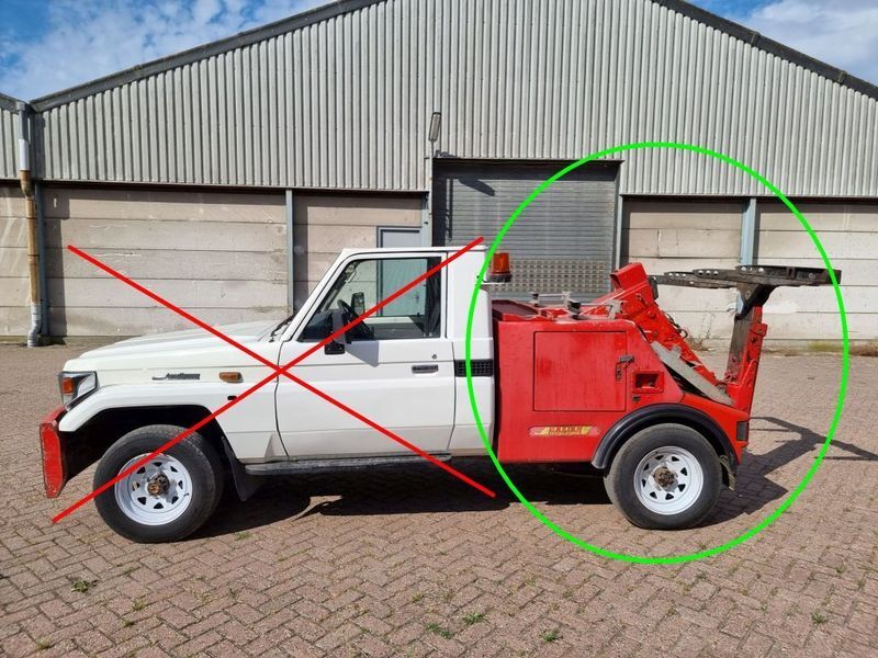 Grua de remolque autos Toyota JIGE - Tow system - takelsysteem: foto 11