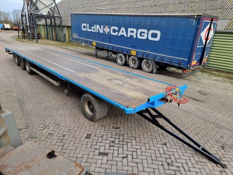 Van Hool 13.60 M LONG - 1 M HIGH - SUPER SINGLE TIRES - DRUM BRAKES - Remolque caja abierta: foto 3 Van Hool 13.60 M LONG - 1 M HIGH - SUPER SINGLE TIRES - DRUM BRAKES - Remolque caja abierta: foto 3