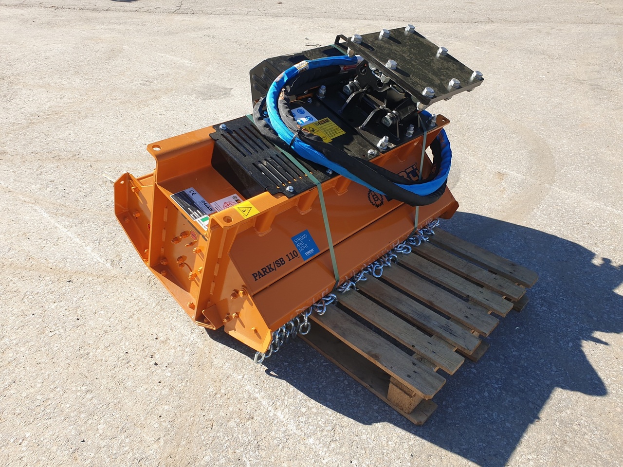 BERTI PARK/SB 110 - Hydraulic mulching head - Implemento para Excavadora: foto 2 BERTI PARK/SB 110 - Hydraulic mulching head - Implemento para Excavadora: foto 2