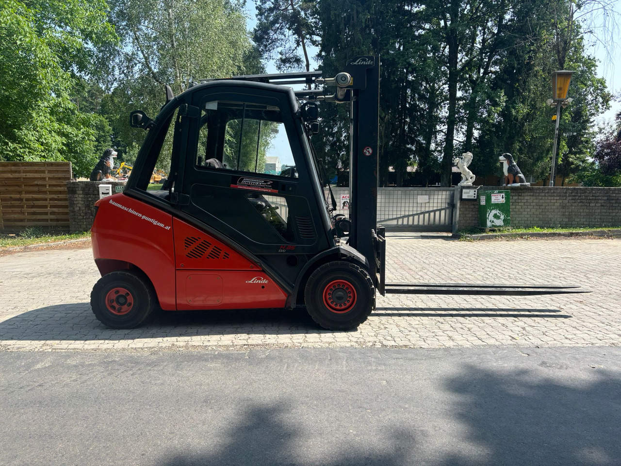 LINDE H 35 D-02 Triplex - Carretilla elevadora diésel: foto 2 LINDE H 35 D-02 Triplex - Carretilla elevadora diésel: foto 2