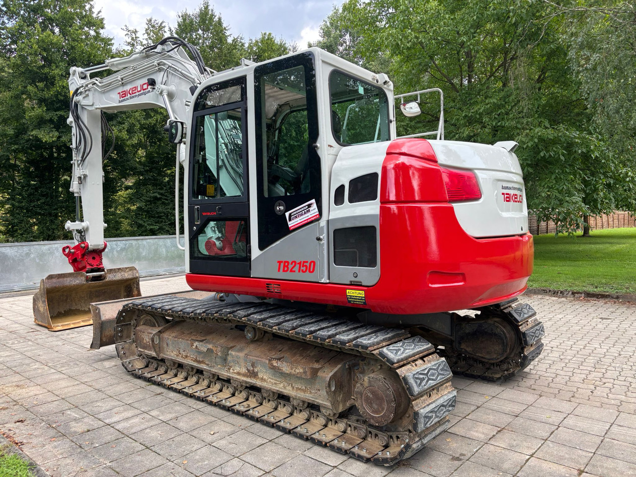 TAKEUCHI TB 2150 - Excavadora de cadenas: foto 5 TAKEUCHI TB 2150 - Excavadora de cadenas: foto 5