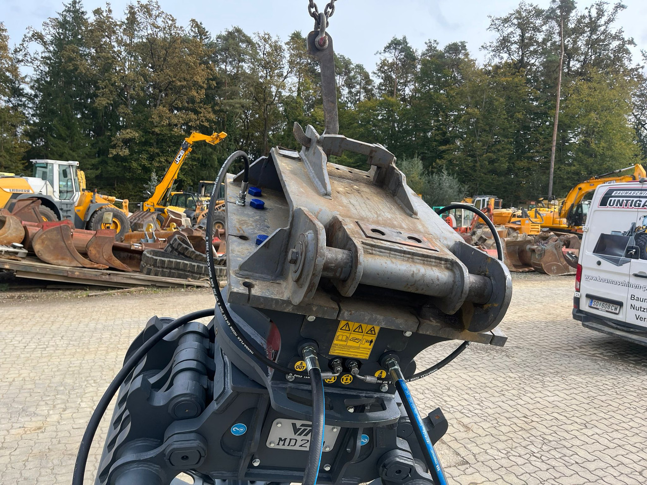 VTN MD 210 - Pinza de manipulación para Excavadora: foto 5 VTN MD 210 - Pinza de manipulación para Excavadora: foto 5