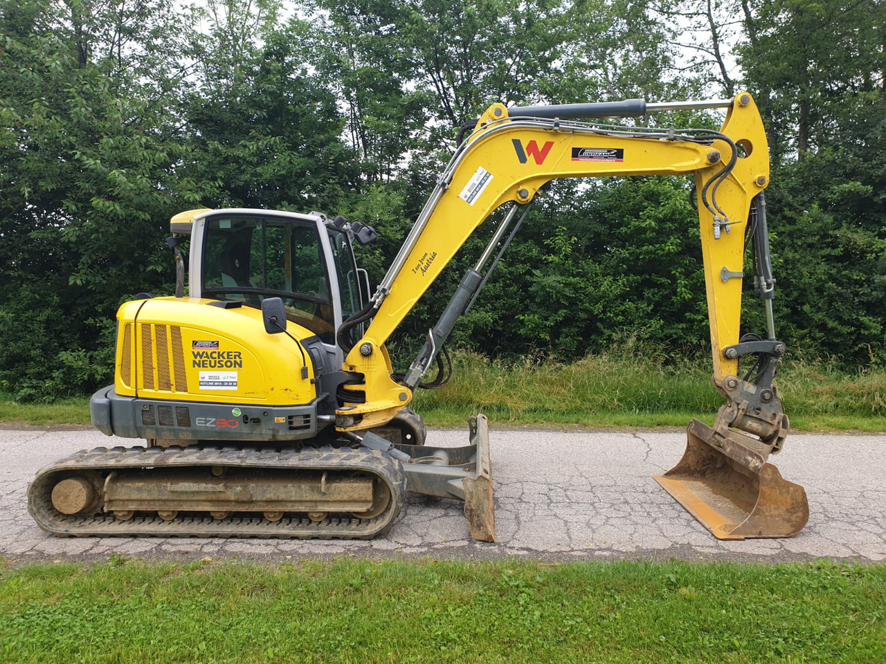 Wacker Neuson EZ 80 - Miniexcavadora: foto 2 Wacker Neuson EZ 80 - Miniexcavadora: foto 2