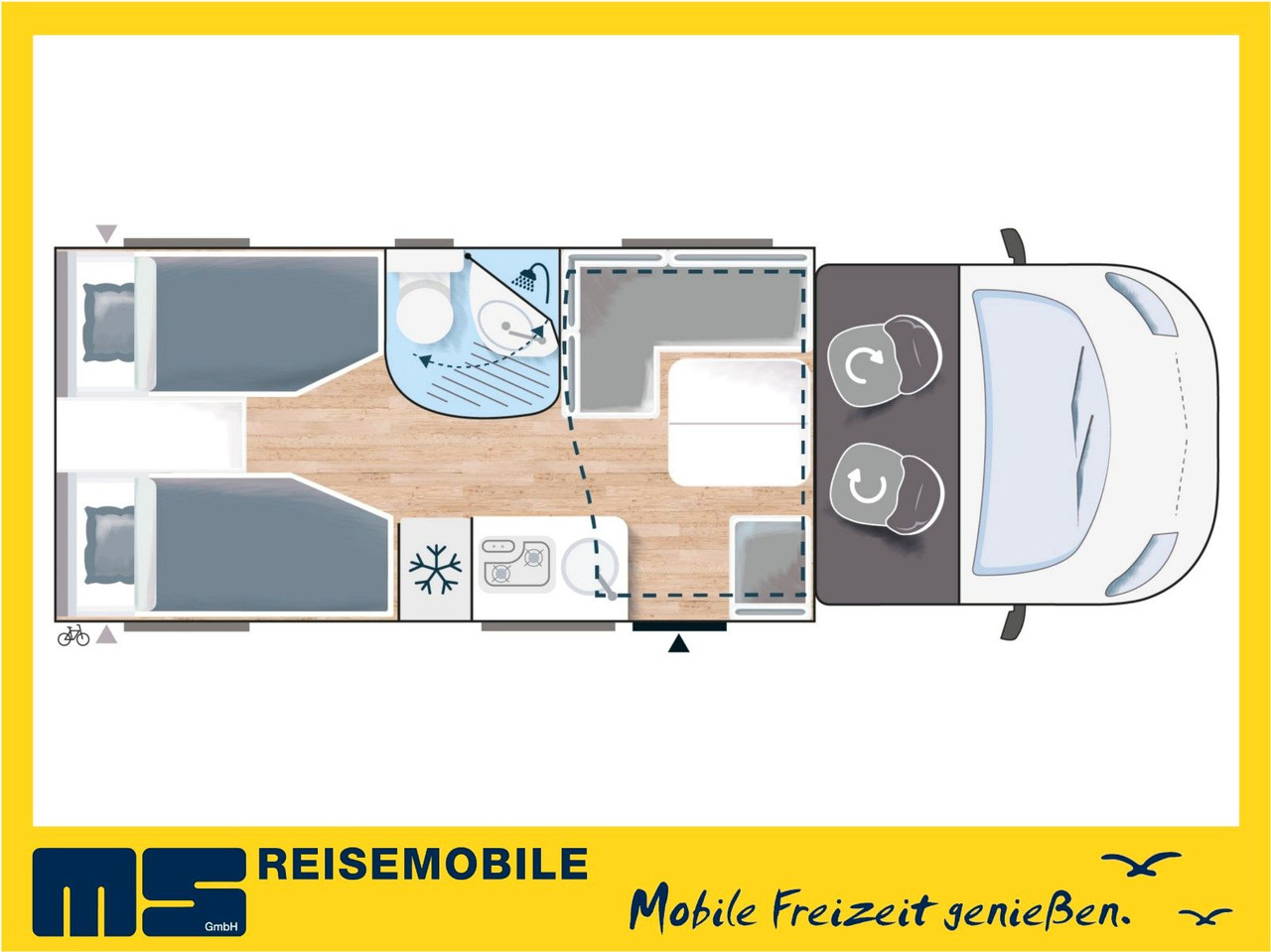 Chausson 627 GA TITANIUM -PREMIUM /EINZELBETTEN & HUBBETT - Autocaravana perfilada: foto 2 Chausson 627 GA TITANIUM -PREMIUM /EINZELBETTEN & HUBBETT - Autocaravana perfilada: foto 2