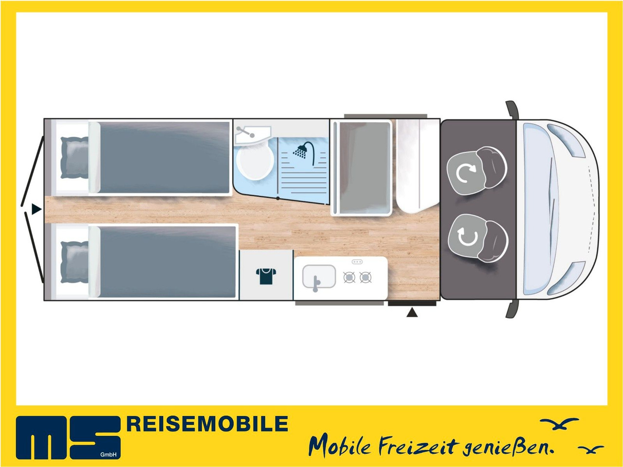 Chausson V697 SPORT LINE /-2025- / 140PS-8G /ARCTIC-PAKET - Cámper: foto 2 Chausson V697 SPORT LINE /-2025- / 140PS-8G /ARCTIC-PAKET - Cámper: foto 2