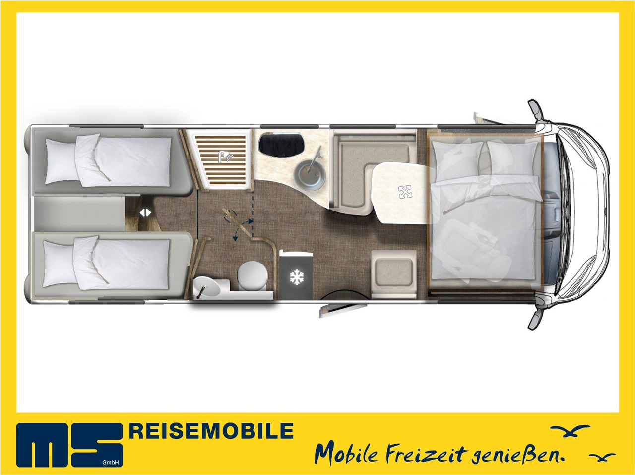 Eura Mobil INTEGRA LINE 720 EB /180PS-9G MAXI/ EINZELBETTEN - Autocaravana integral: foto 2 Eura Mobil INTEGRA LINE 720 EB /180PS-9G MAXI/ EINZELBETTEN - Autocaravana integral: foto 2