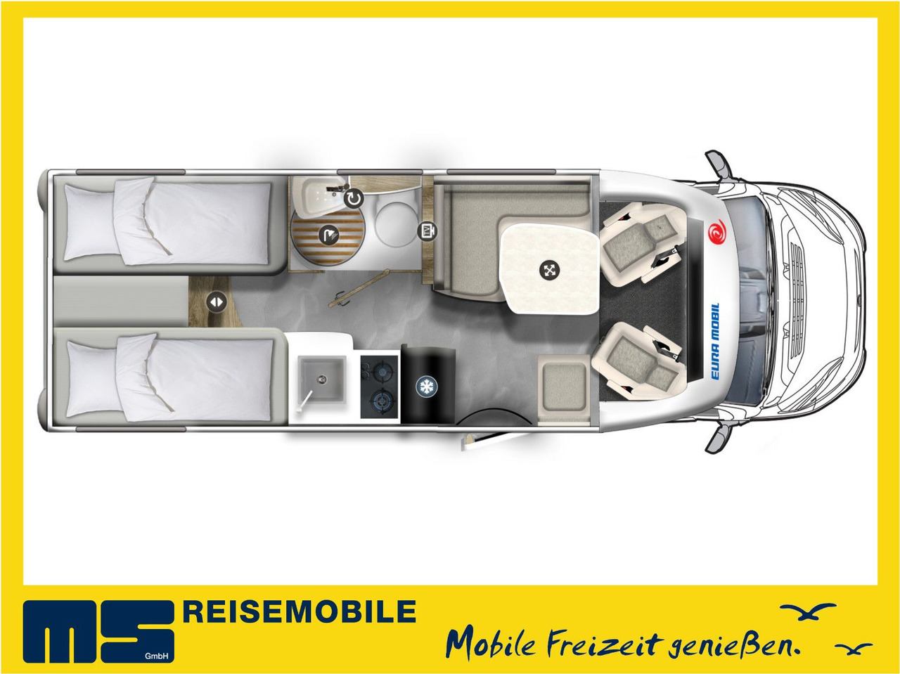 Eura Mobil PROFILA T 660 EB / -2025-/ 140PS / MONDIAL-PAKET - Autocaravana perfilada: foto 2 Eura Mobil PROFILA T 660 EB / -2025-/ 140PS / MONDIAL-PAKET - Autocaravana perfilada: foto 2