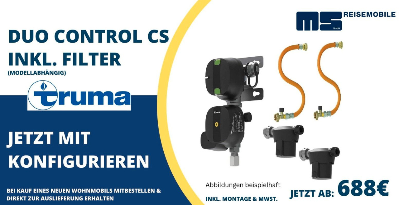 Autocaravana perfilada Eura Mobil PROFILA T 695 EB / MODELL 2026 / EINZELBETTEN: foto 26