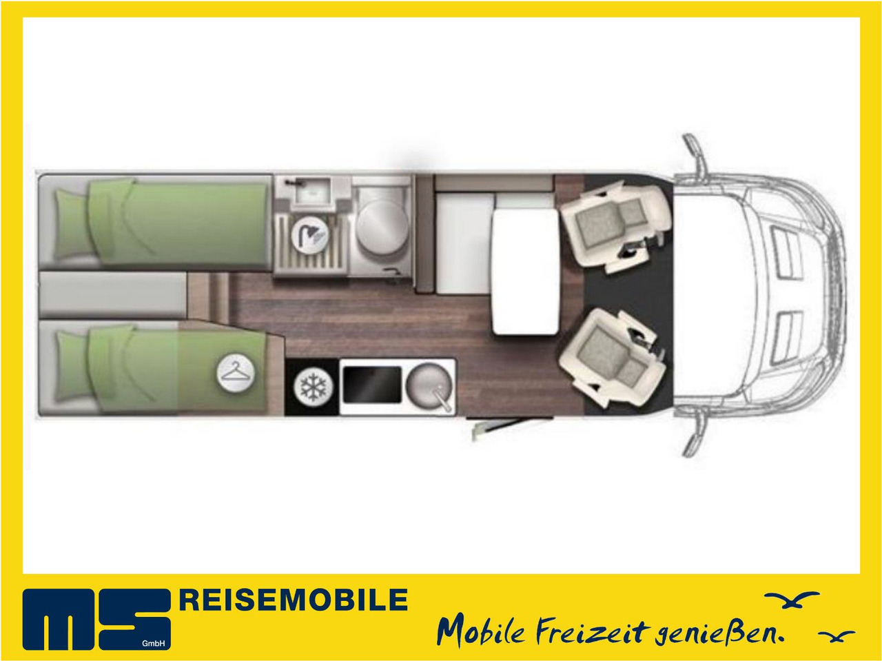 Forster T 669 EBN COUPÈ / -2025- / 165PS / EINZELBETTEN - Autocaravana perfilada: foto 2 Forster T 669 EBN COUPÈ / -2025- / 165PS / EINZELBETTEN - Autocaravana perfilada: foto 2