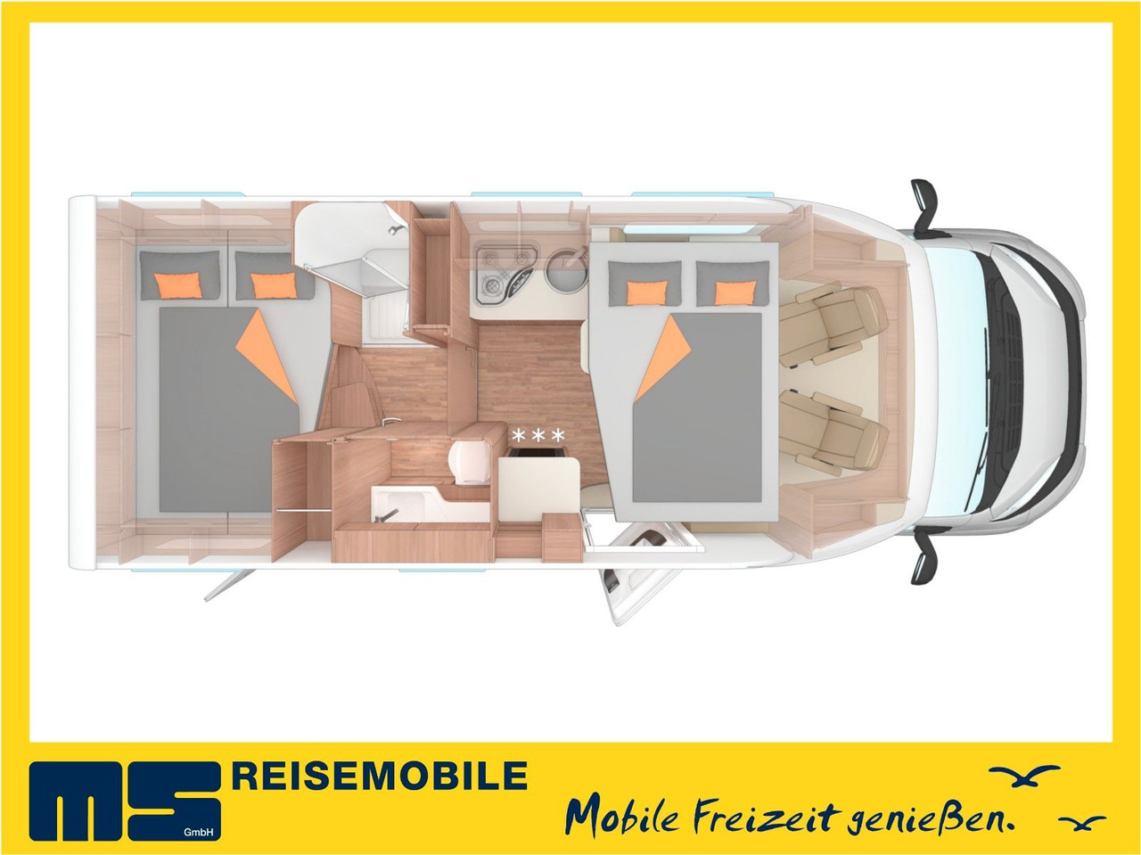 Weinsberg CARASUITE 650 MG / 140PS / HECKBETT & HUBBETT - Autocaravana perfilada: foto 2 Weinsberg CARASUITE 650 MG / 140PS / HECKBETT & HUBBETT - Autocaravana perfilada: foto 2