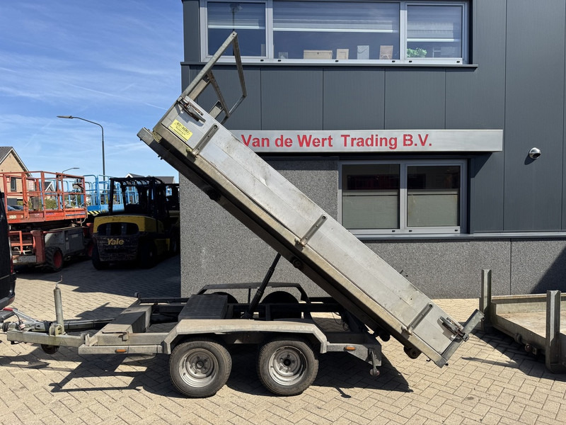 Hotra KP-25 Aanhanger / Elektrische Kipper / Afzetsysteem met lier 2 bakken 2002 - Remolque: foto 1 Hotra KP-25 Aanhanger / Elektrische Kipper / Afzetsysteem met lier 2 bakken 2002 - Remolque: foto 1