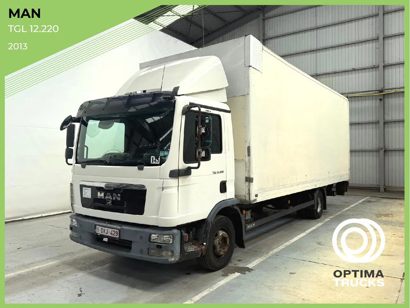 MAN TGL 12.220 AUTOMAAT / AIRCO - Camión caja cerrada: foto 1 MAN TGL 12.220 AUTOMAAT / AIRCO - Camión caja cerrada: foto 1
