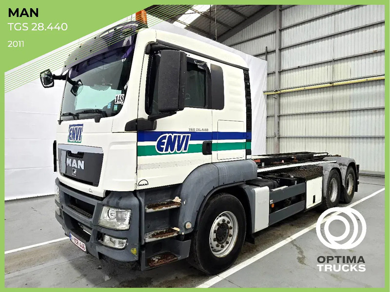 MAN TGS 28.440 6x2 / EURO 5 / AIRCO / LIFTAS / 10 roues - 10 tyres - Camión chasis: foto 1 MAN TGS 28.440 6x2 / EURO 5 / AIRCO / LIFTAS / 10 roues - 10 tyres - Camión chasis: foto 1