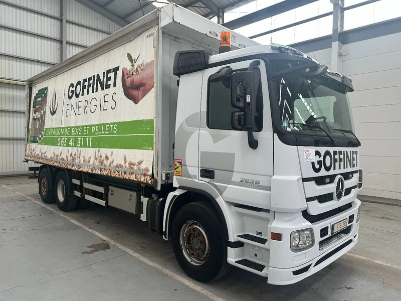 Mercedes-Benz Actros 2636 RETARDER / 283568 km / 6x2 / EURO 5 / ADR / MP3 - Camión lona: foto 4 Mercedes-Benz Actros 2636 RETARDER / 283568 km / 6x2 / EURO 5 / ADR / MP3 - Camión lona: foto 4