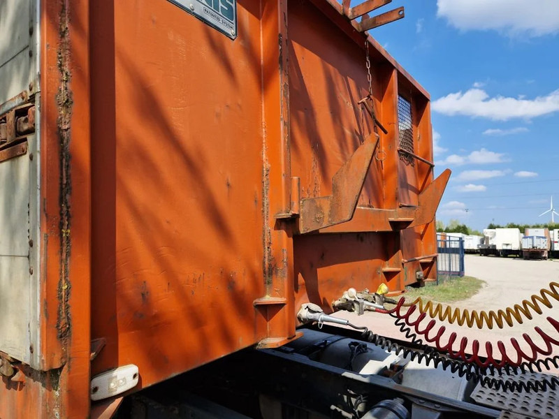 Pacton 3 AS / ROLKRAAN KENNIS TYPE 14.000 / FREINS TAMBOURS / DRUM BRAKES - Semirremolque plataforma/ Caja abierta: foto 2 Pacton 3 AS / ROLKRAAN KENNIS TYPE 14.000 / FREINS TAMBOURS / DRUM BRAKES - Semirremolque plataforma/ Caja abierta: foto 2