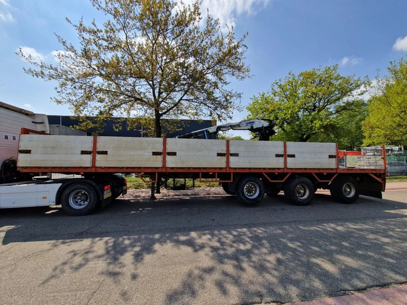 Pacton 3 AS / ROLKRAAN KENNIS TYPE 14.000 / FREINS TAMBOURS / DRUM BRAKES - Semirremolque plataforma/ Caja abierta: foto 4 Pacton 3 AS / ROLKRAAN KENNIS TYPE 14.000 / FREINS TAMBOURS / DRUM BRAKES - Semirremolque plataforma/ Caja abierta: foto 4