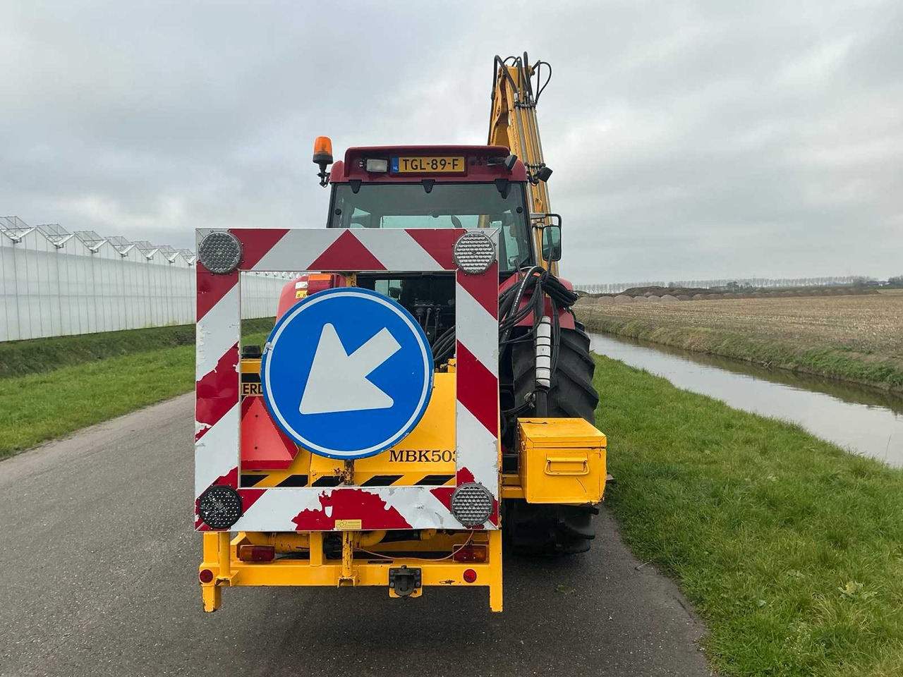 2002 CASE IH CS110 ALL-WHEEL DRIVE FARM TRACTOR WITH HERDER MBK503LS MOWING ARM - Tractor: foto 4 2002 CASE IH CS110 ALL-WHEEL DRIVE FARM TRACTOR WITH HERDER MBK503LS MOWING ARM - Tractor: foto 4