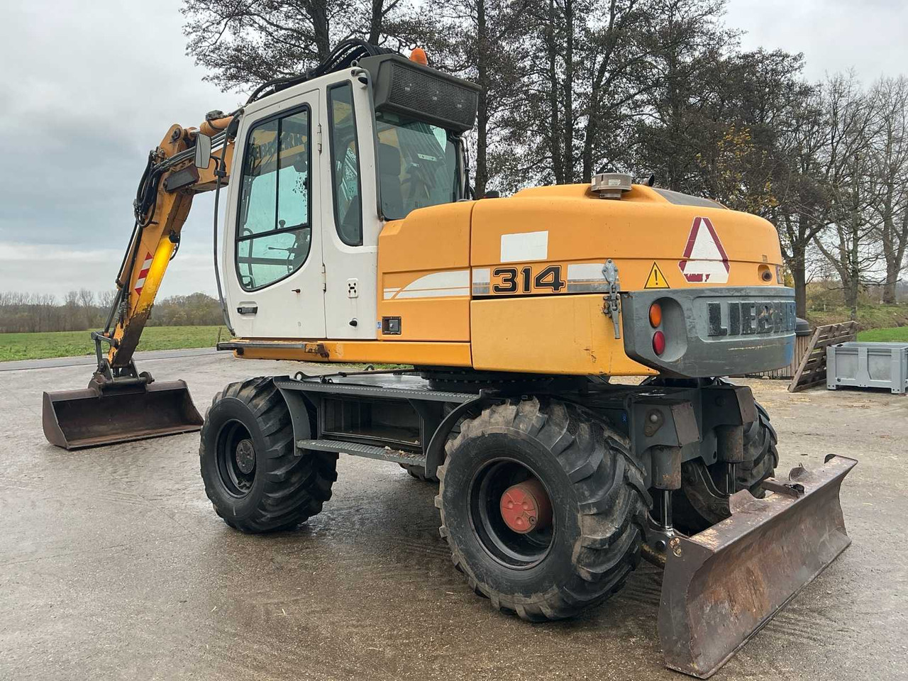 2007 LIEBHERR A314 LITRONIC WHEELED EXCAVATOR - Excavadora de ruedas: foto 3 2007 LIEBHERR A314 LITRONIC WHEELED EXCAVATOR - Excavadora de ruedas: foto 3
